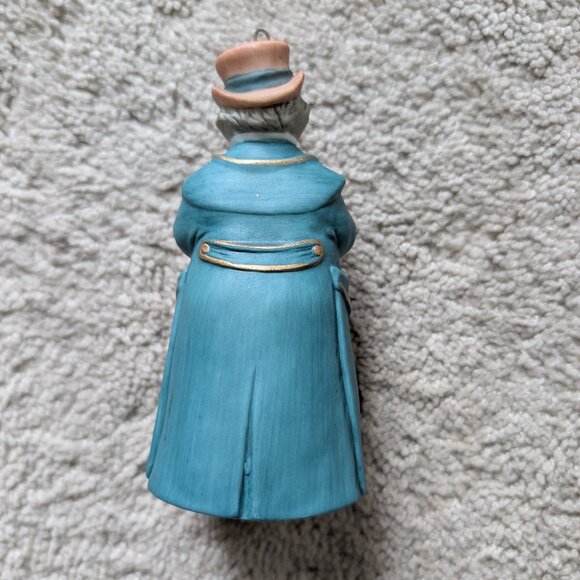 Vintage Hallmark, Hand Painted, Porcelain, Dickens Caroler Bell - Mr. Ashbourne - Picture 2 of 5